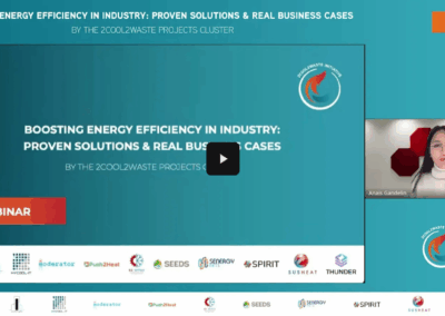 THUNDER methodology presented at 2Cool2Waste Projects Cluster Webinar